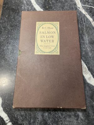 Salmon in Low Water - RC Hunt - 1950 Signed Limited Edition w/ Provenance