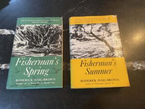 Set of 2 Roderick Haig-Brown Fisherman's Season Titles with Milton Weiler Provenance