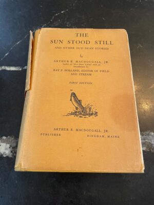 The Sun Stood Still - Arthur MacDougall - 1939 Signed 1st Ed. w/ DJ, letter, & Provenance