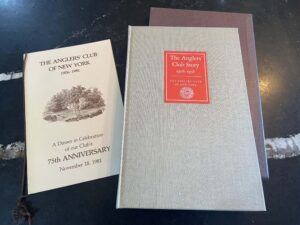 The Anglers' Club Story 1906-1956 w/ Provenance & ACNY Ephemera