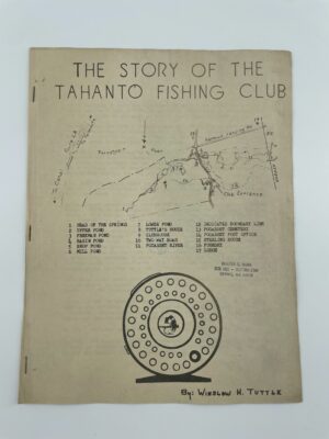 The Story of the Tahanto Fishing Club - Cape Cod, MA - Winslow H. Tuttle Privately Printed w/ Provenance