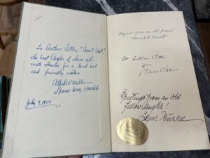 Salmon in Low Water - R.C. Hunt - 1950 Signed - One of a Kind