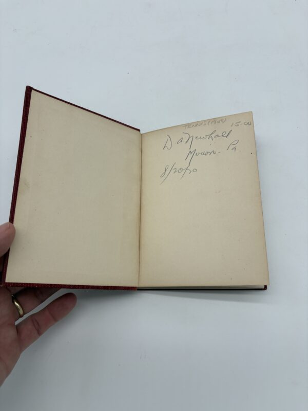 Court Tennis, Racquets, and Squash - Frederick Charles Tompkins - 1909 1st Ed.