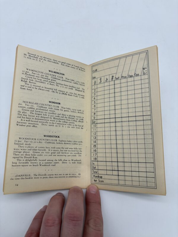 Golfing in Vermont - Rawson Myrick - 1934