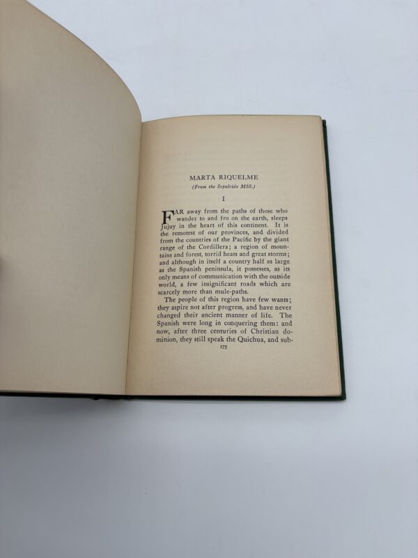 Tales of the Pampas - Hudson - 1916 1st Ed. from Frank Benson's Collection