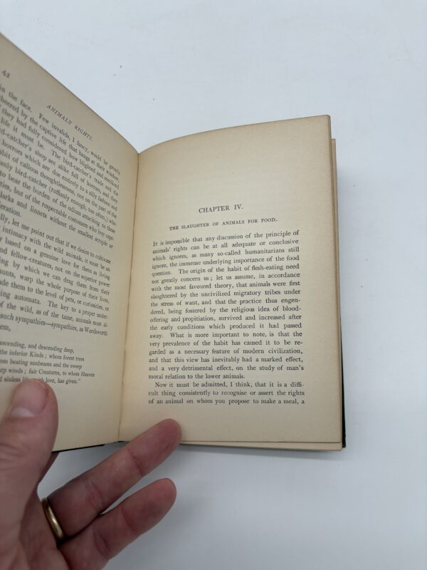 Animals' Rights - HS Salt - 1894 Signed 1st Edition