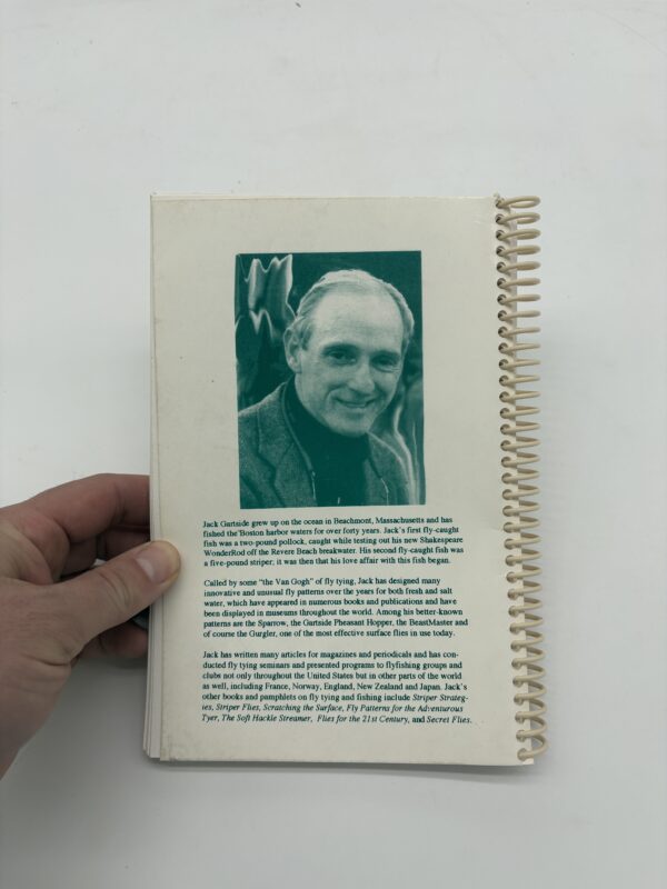 The Fly Fisherman's Guide to Boston Harbor - Jack Gartside - 2000 Signed w/ Letter