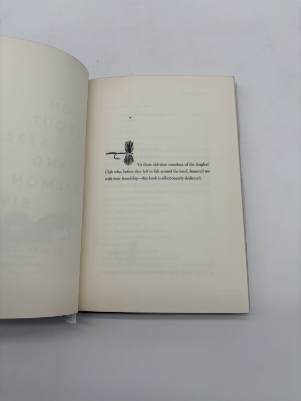 On Trout Streams and Salmon Rivers - Dana Lamb - 1963 Signed Limited Edition