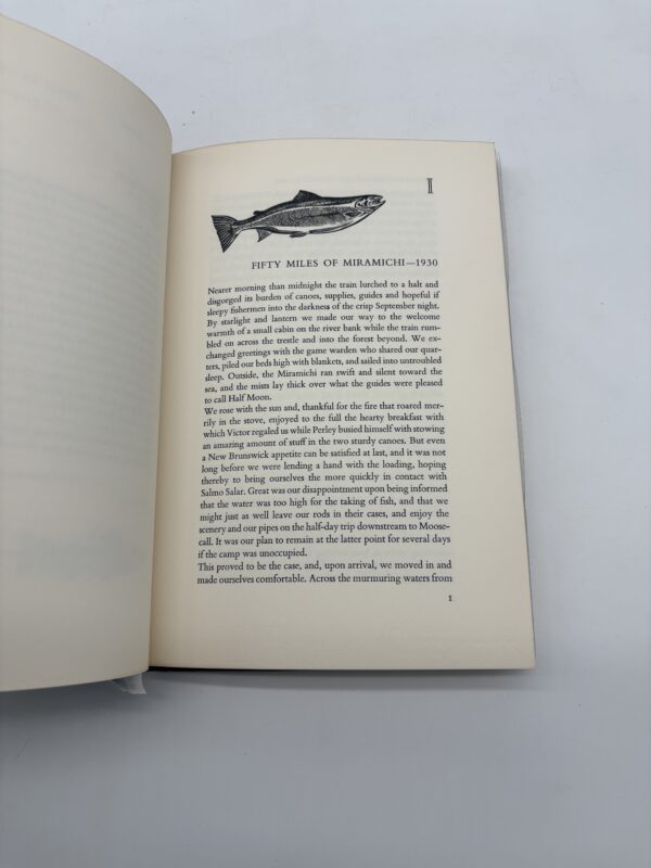 On Trout Streams and Salmon Rivers - Dana Lamb - 1963 Signed Limited Edition