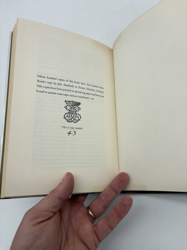 On Trout Streams and Salmon Rivers - Dana Lamb - 1963 Signed Limited Edition