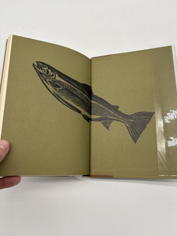 On Trout Streams and Salmon Rivers - Dana Lamb - 1963 Signed Limited Edition