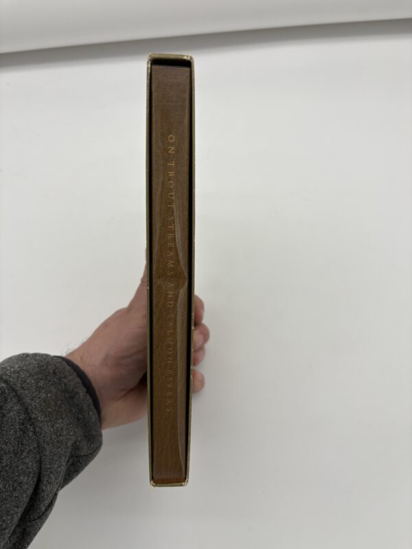 On Trout Streams and Salmon Rivers - Dana Lamb - 1963 Signed Limited Edition