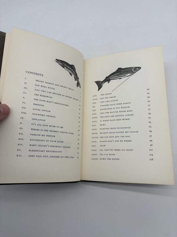 Bright Salmon and Brown Trout - Dana Lamb - 1964 Signed Limited Edition