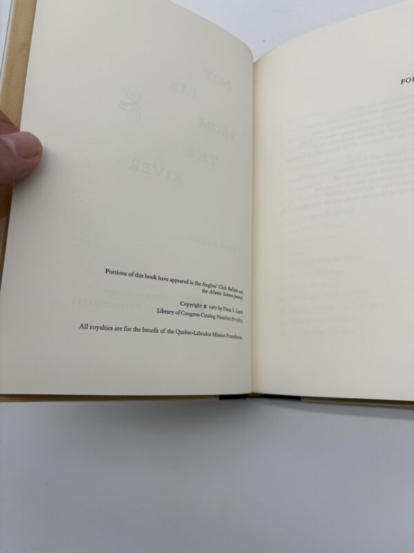 Not Far From the River - Dana Lamb - 1967 Signed, Deluxe, 1st Ed. w/ Extras