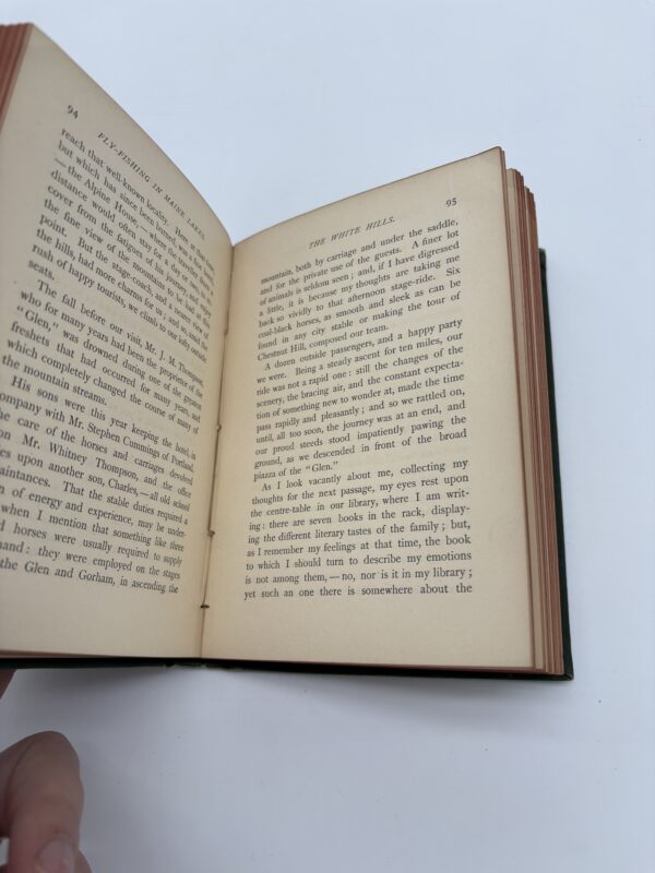 Fly-Fishing in Maine Lakes - Charles Stevens - 1881 1st Ed.