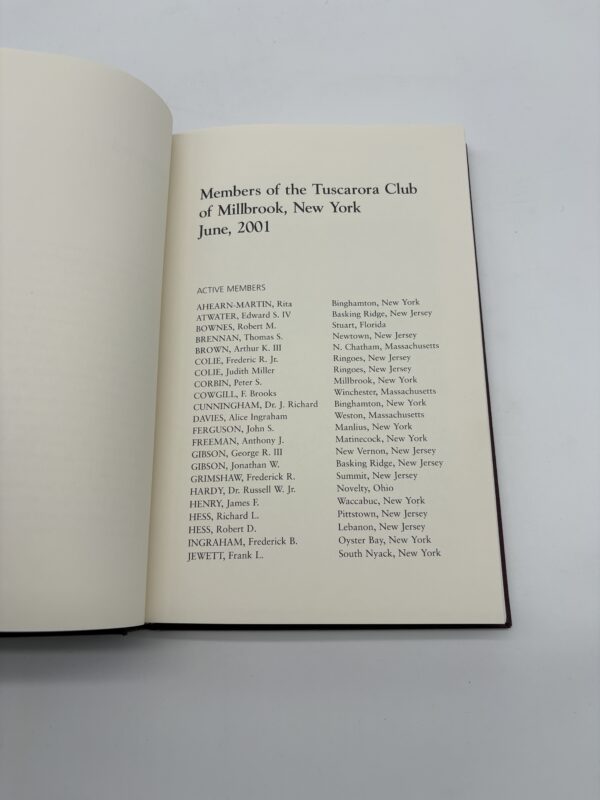 Tuscarora: One Hundred Years 1901-2002 w/ Provenance