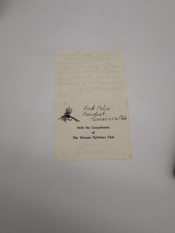 Tuscarora: A Continuing Story - Fred Colie - 1984 Signed Author's Copy w/ Ephemera