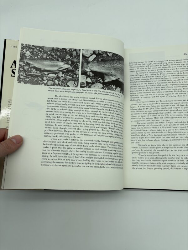 The Atlantic Salmon - Lee Wulff - 1983 Signed w/ Presidential Provenance