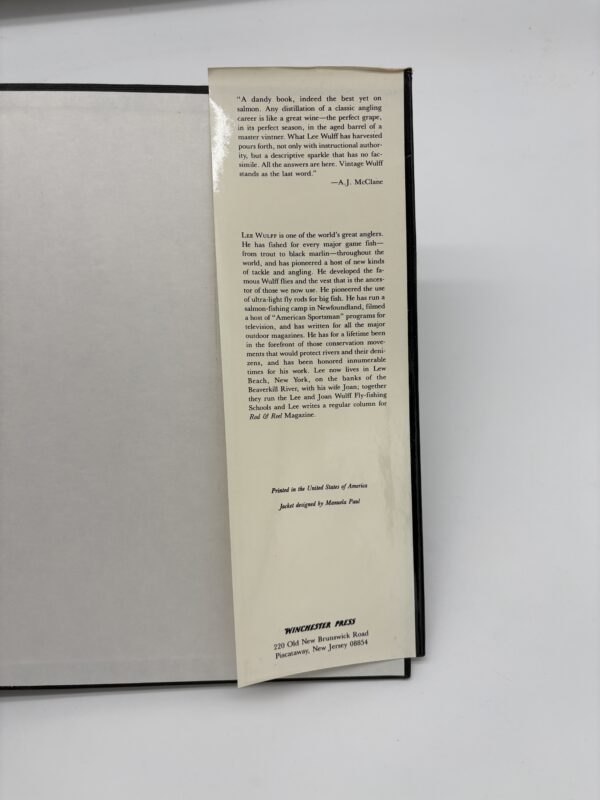 The Atlantic Salmon - Lee Wulff - 1983 Signed w/ Presidential Provenance