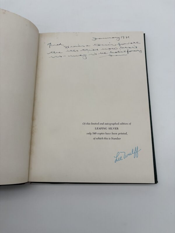 Leaping Silver - Lee Wulff - 1940 Signed Limited 1st Ed.