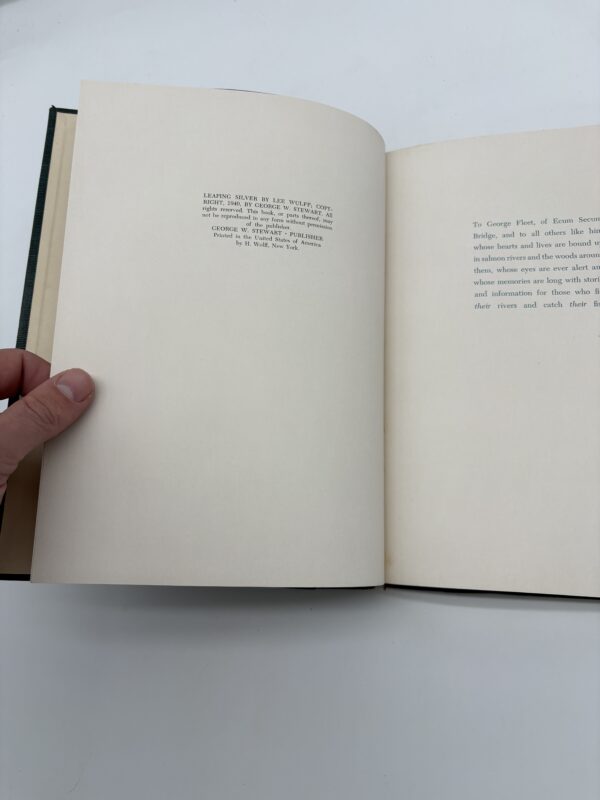 Leaping Silver - Lee Wulff - 1940 Signed Limited 1st Ed.