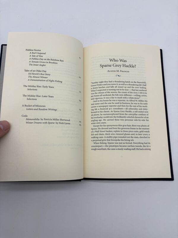 Sparse Grey Hackle - The Anglers' Club of New York - 1993