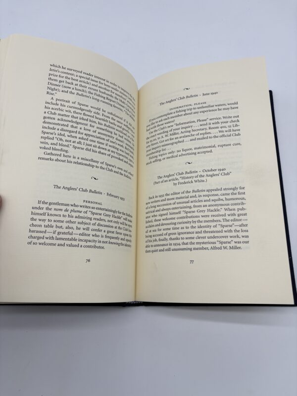 Sparse Grey Hackle - The Anglers' Club of New York - 1993