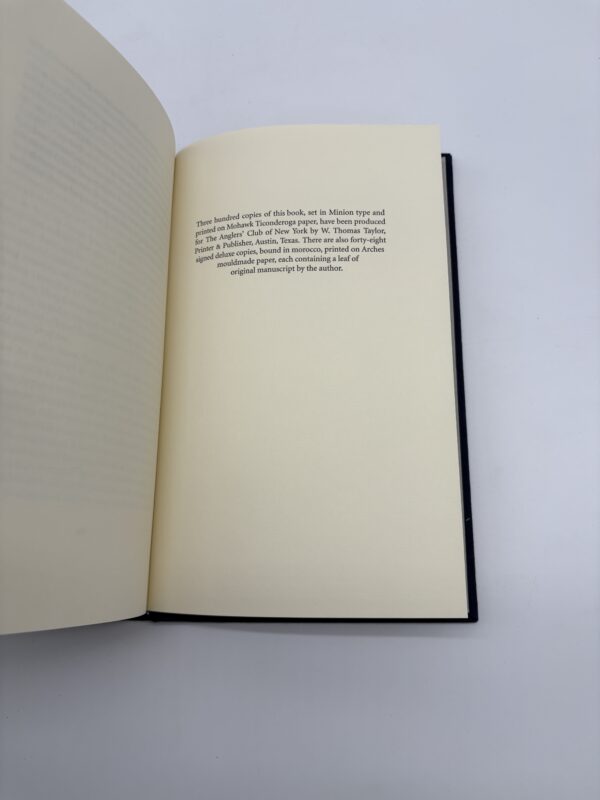 Sparse Grey Hackle - The Anglers' Club of New York - 1993