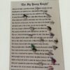 A Fly Young Knight - Framed Poem and Flies