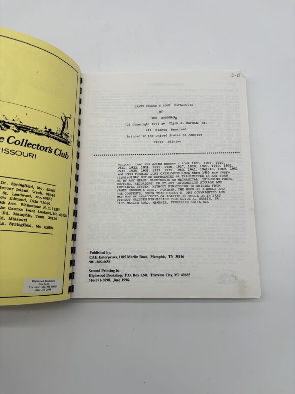 James Heddon's Sons Catalogues - 1977 1st Edition