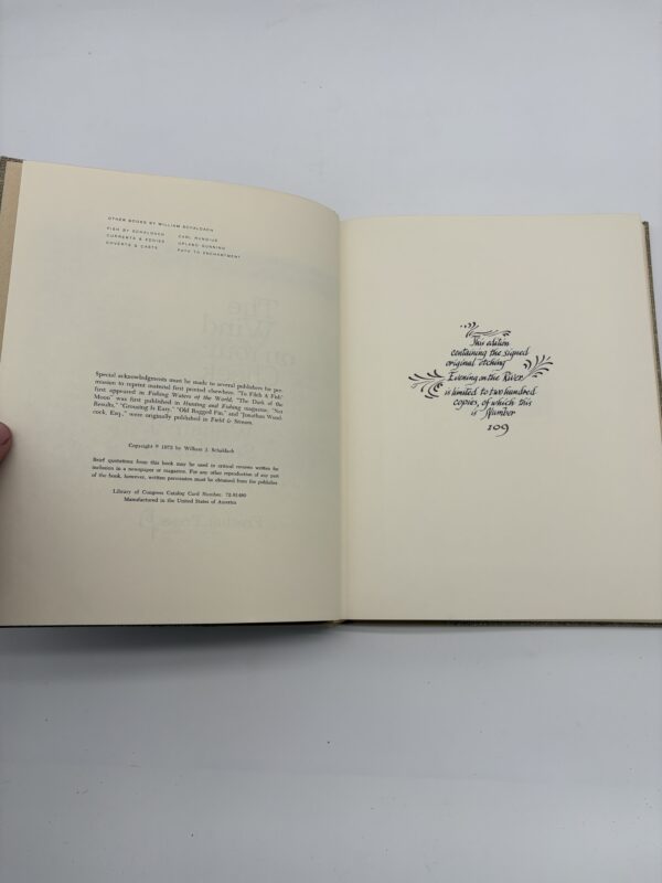 The Wind on Your Cheek - William Schaldach - 1972 Signed Ltd. 1st Ed. w/ Etching