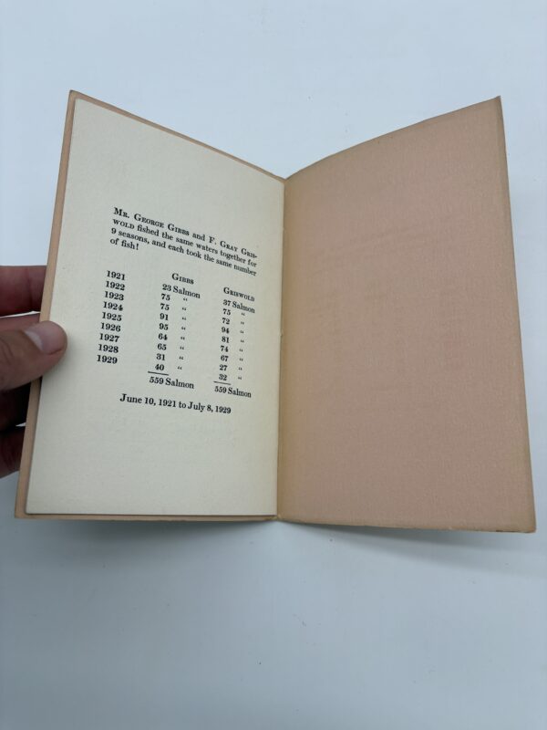 IMG_6939 Salmon Score of F. Gray Griswold for Ten Seasons 1920-1929 - Signed 1st Ed.