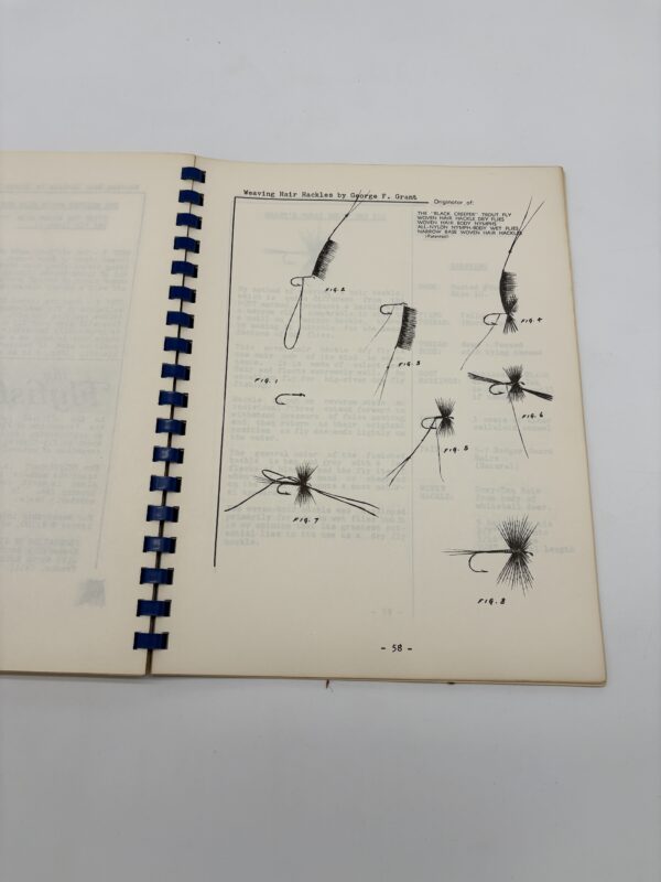 IMG_6991 The Art of Weaving Hair Hackles for Trout Flies - George Grant - 1971 Signed w/ Letters, Provenance, & More