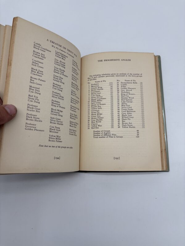 IMG_8794 A Treatise on Trout for the Progressive Angler - Charles Zibeon Southard - 1931 Signed 1st Ed. w/ DJ