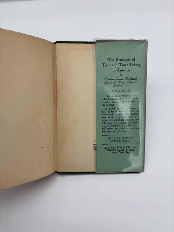 IMG_8795 A Treatise on Trout for the Progressive Angler - Charles Zibeon Southard - 1931 Signed 1st Ed. w/ DJ