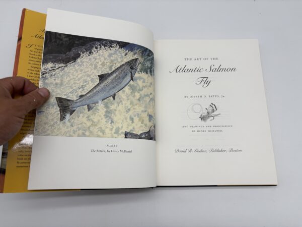 The Art of the Atlantic Salmon Fly - Joseph Bates Jr. - 1987 Signed 1st Ed. w/ Ephemera