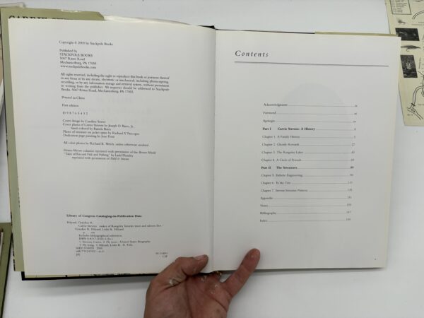 Carrie G. Stevens: Maker of Rangeley Favorite Trout and Salmon Flies - G. Hilyard - 2000 Signed w/ Ephemera