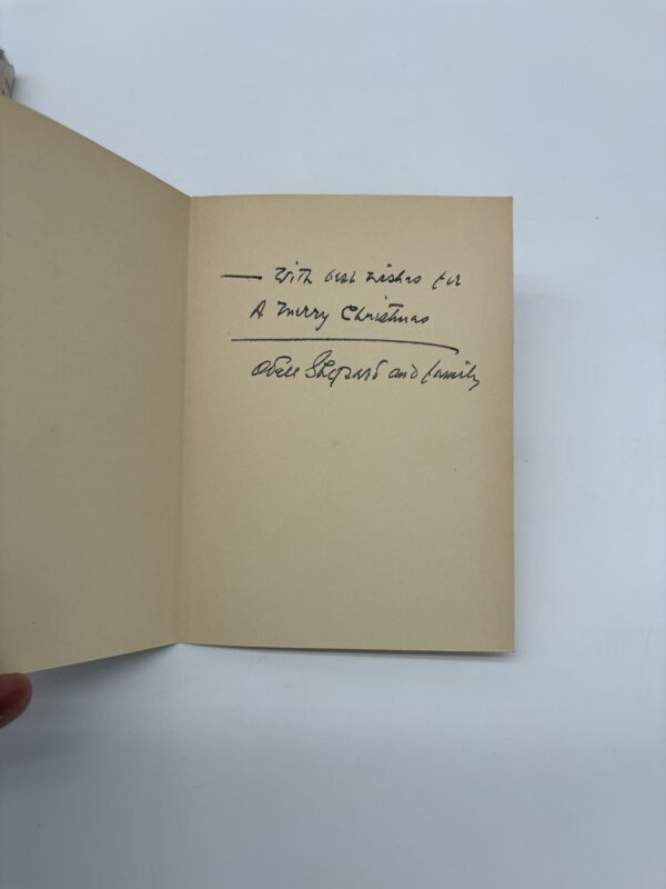 IMG_8837 Thy Rod and Thy Creel - Odell Shepard - 1930 1st Ed. Signed w/ Ephemera