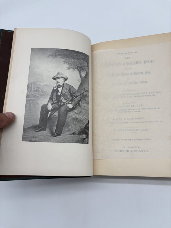 American Angler's Book - Thaddeus Norris - 1877 Memorial Edition
