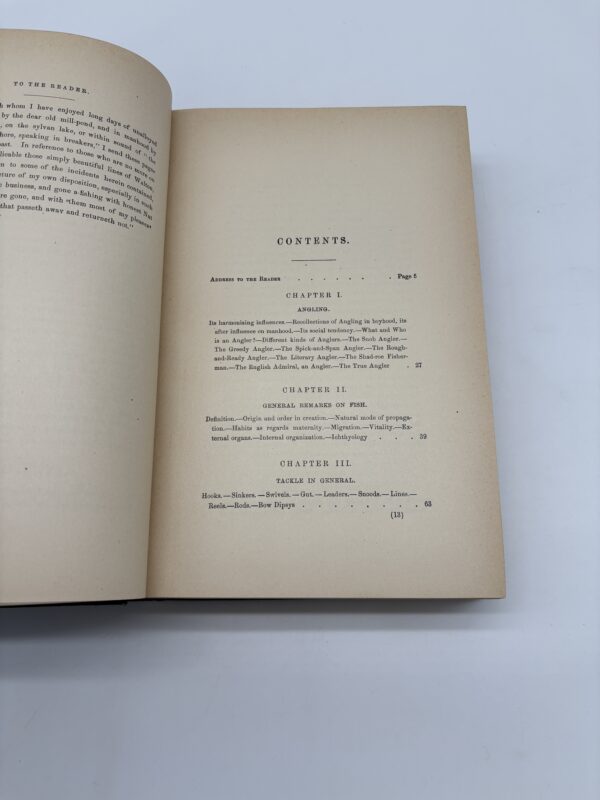 American Angler's Book - Thaddeus Norris - 1877 Memorial Edition