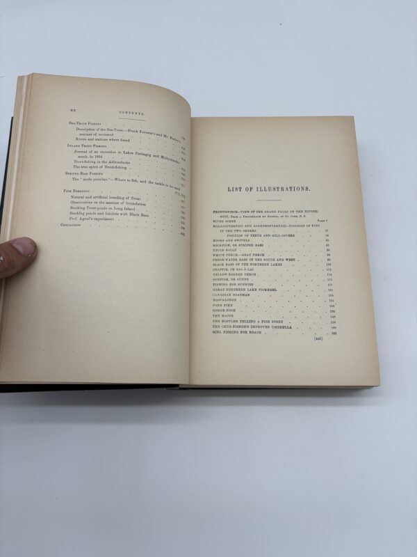 American Angler's Book - Thaddeus Norris - 1877 Memorial Edition