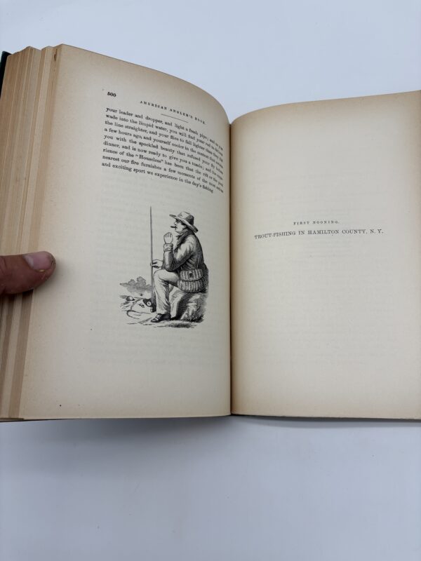 American Angler's Book - Thaddeus Norris - 1877 Memorial Edition