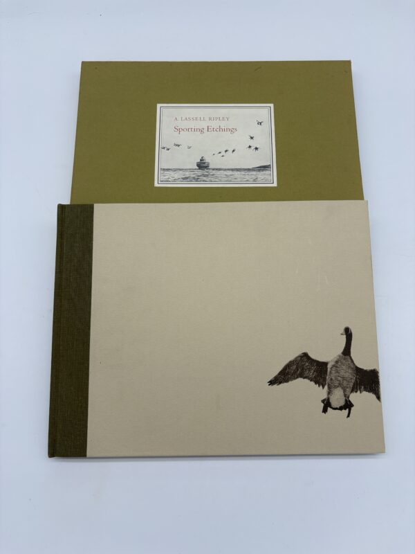 IMG_8923 A. Lassell Ripley: Sporting Etchings - Dana Lamb - 1970 Signed 1st Ed. w/ Darbee Provenance