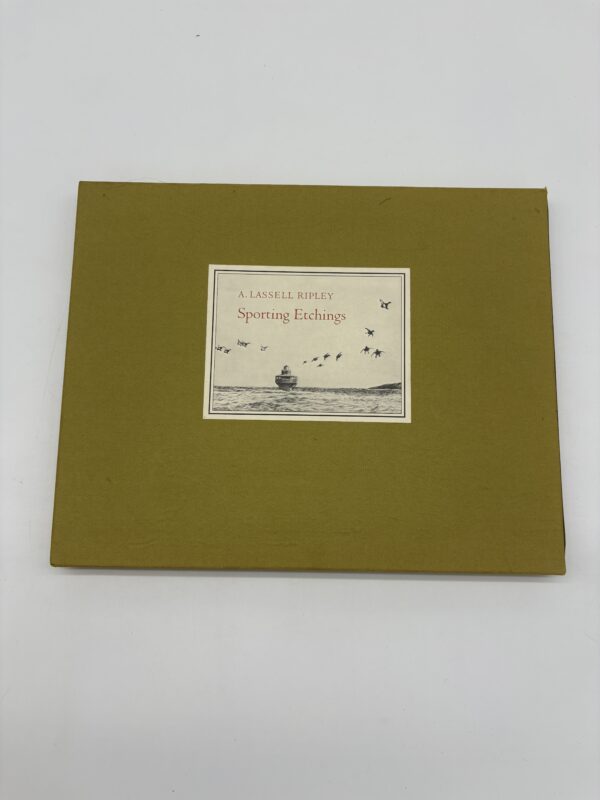 IMG_8935 A. Lassell Ripley: Sporting Etchings - Dana Lamb - 1970 Signed 1st Ed. w/ Darbee Provenance