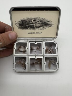 IMG_8767 Box of 18 flies tied by Austin Hogan w/ Card