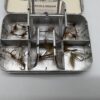 Box of 18 flies tied by Austin Hogan w/ Card