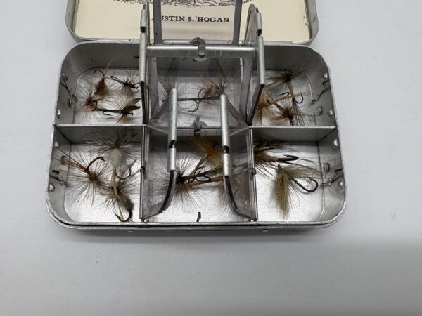 Box of 18 flies tied by Austin Hogan w/ Card