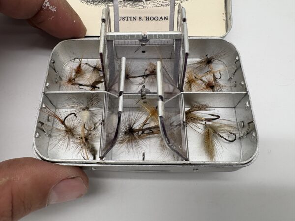 Box of 18 flies tied by Austin Hogan w/ Card